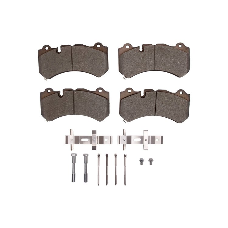 Optimum OE Brake Pads & Hardware Kit, Fits Select GM, Position: Front