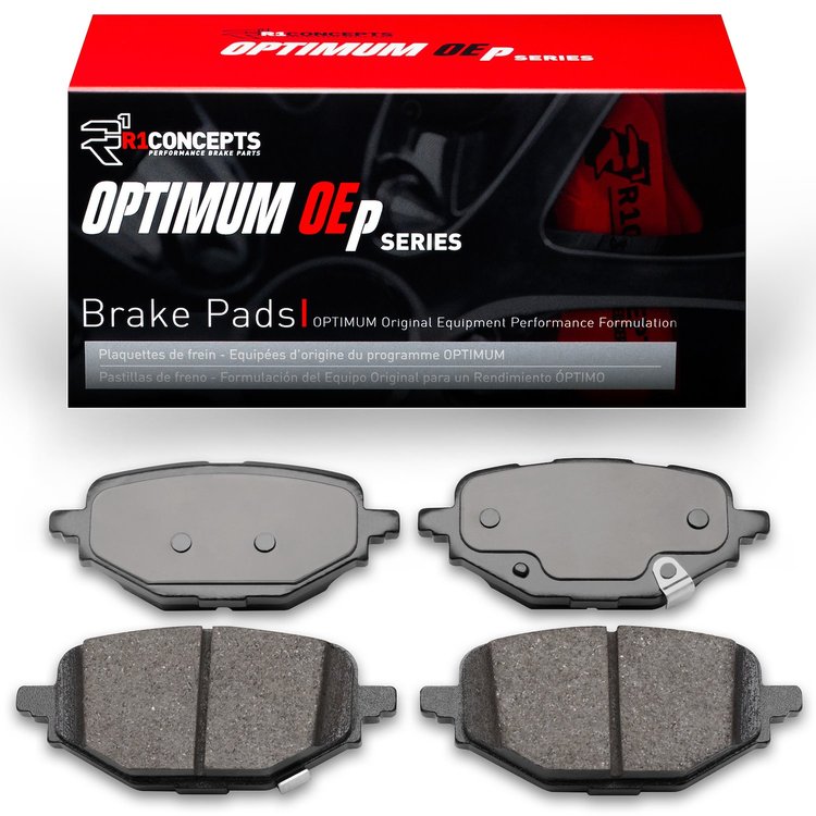 Optimum OE Brake Pads, Fits Select Ford/Lincoln/Mercury/Mazda, Position: Rear