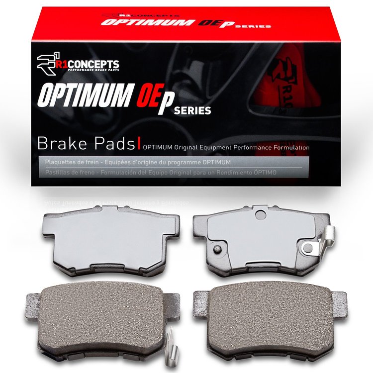 Optimum OE Brake Pads, 1995-2011 Acura/Honda, Position: Rear