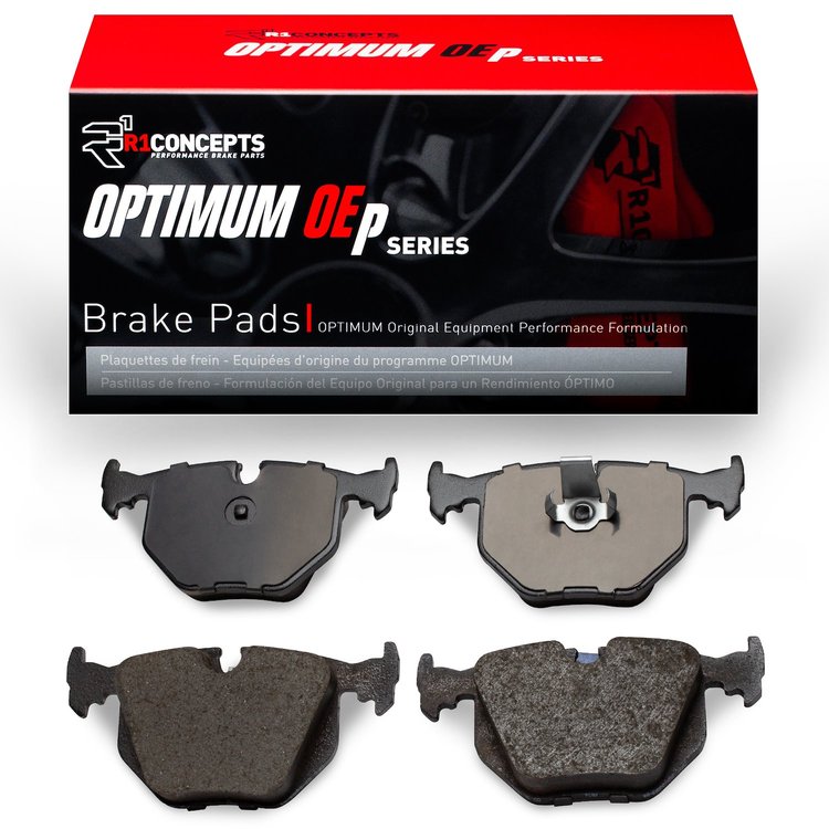 Optimum OE Brake Pads, 1999-2010 Fits Multiple Makes/Models, Position: Rear