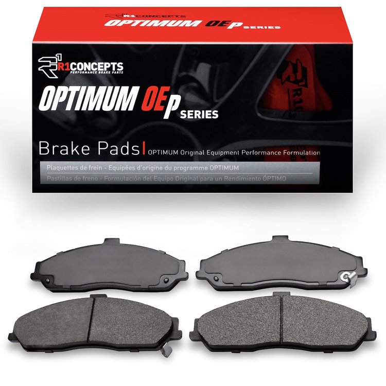 Optimum OE Brake Pads, 1997-2010 GM, Position: Front