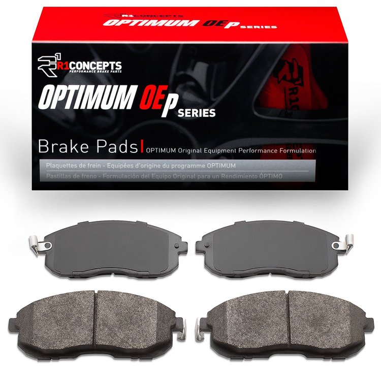 Optimum OE Brake Pads, 2003-2005 Infiniti/Nissan, Position: Front