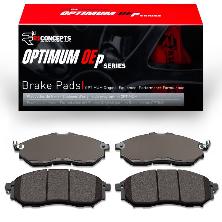 Optimum OE Brake Pads, 2005-2013 Infiniti/Nissan, Position: Front
