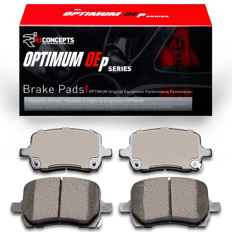 Optimum OE Brake Pads, 2004-2012 GM, Position: Front