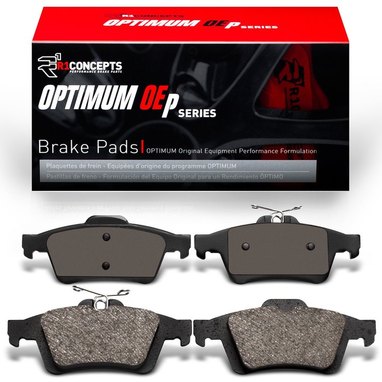 Optimum OE Brake Pads, 2003-2018 Fits Multiple Makes/Models, Position: Rear