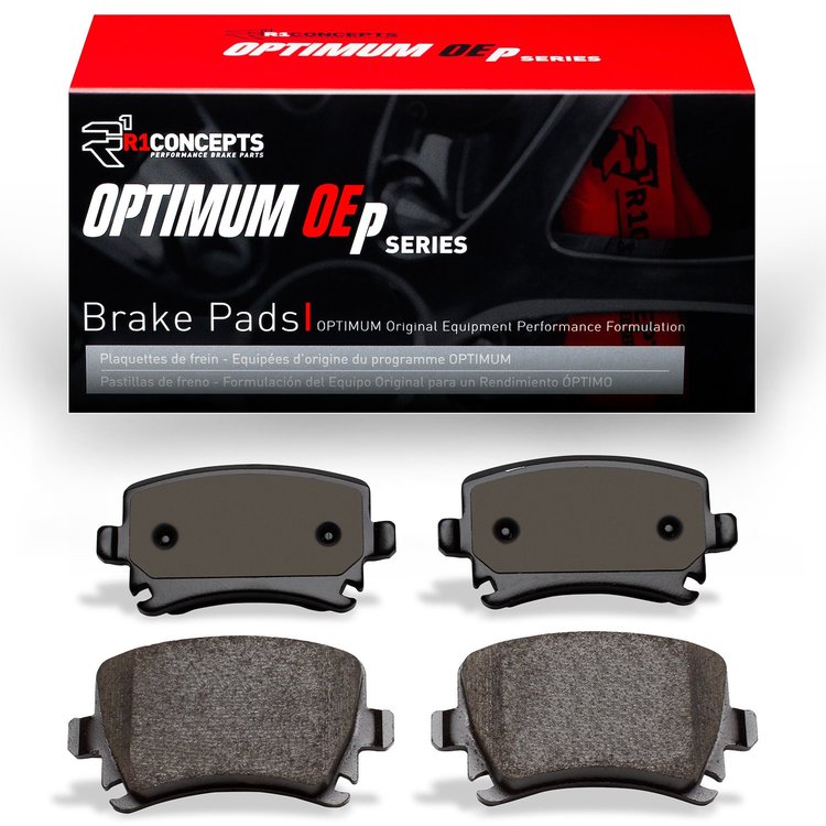 Optimum OE Brake Pads, 2005-2021 Audi/Porsche/Volkswagen, Position: Rear