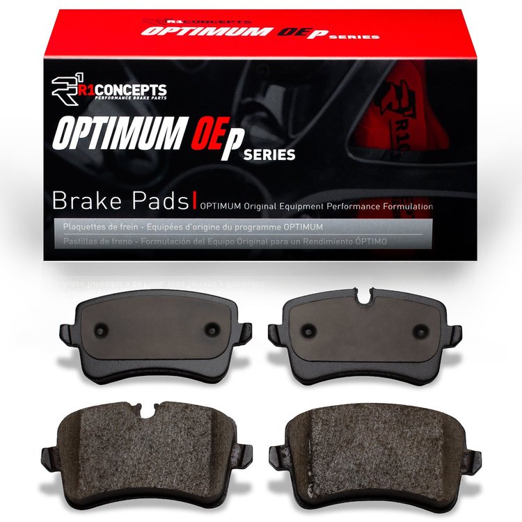 Optimum OE Brake Pads, 2014-2018 Audi/Porsche/Volkswagen, Position: Rear