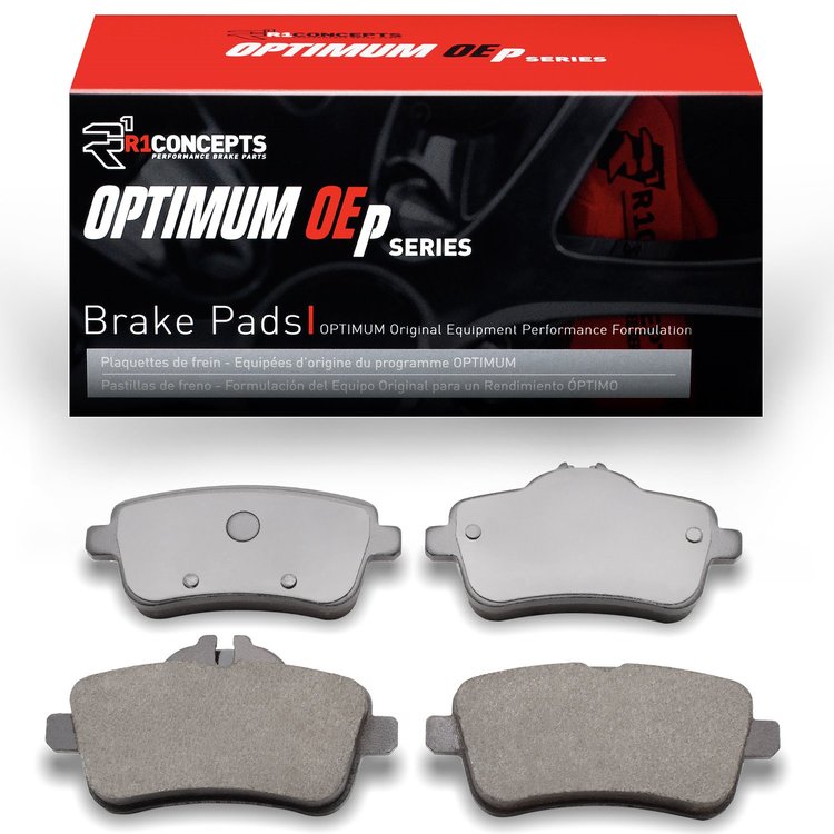 Optimum OE Brake Pads, 2012-2019 Mercedes-Benz, Position: Rear