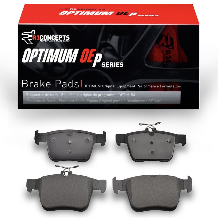 Optimum OE Brake Pads, 2017-2019 Audi/Porsche/Volkswagen, Position: Rear