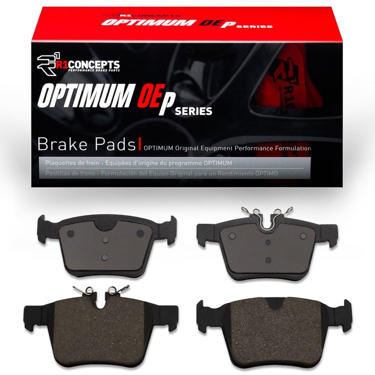 Optimum OE Brake Pads, Fits Select Fits Multiple Makes/Models, Position: Rear