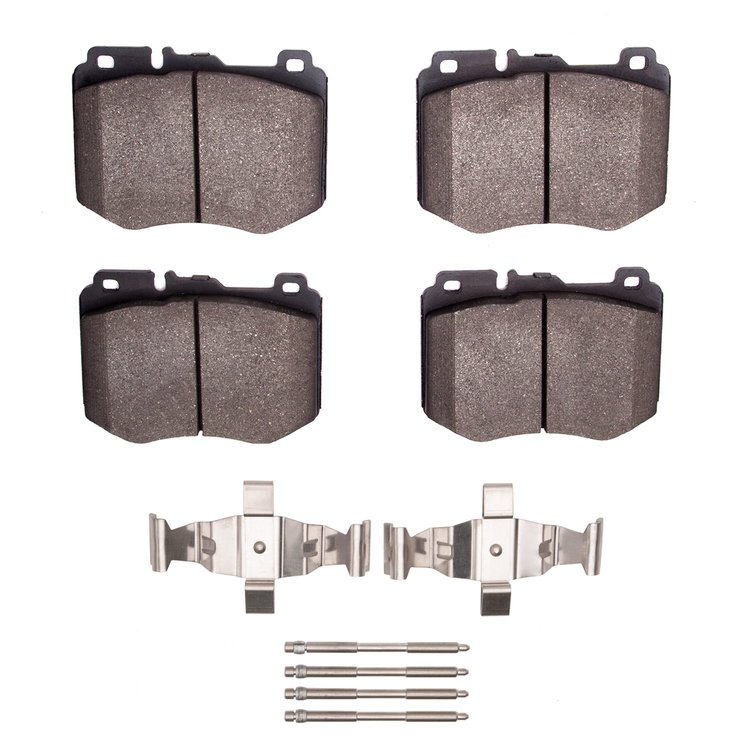 Optimum OE Brake Pads & Hardware Kit, Fits Select Mercedes-Benz, Position: Front