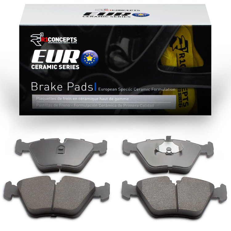 Euro Ceramic Brake Pads, 1987-2005 Fits Multiple Makes/Models, Position: Front