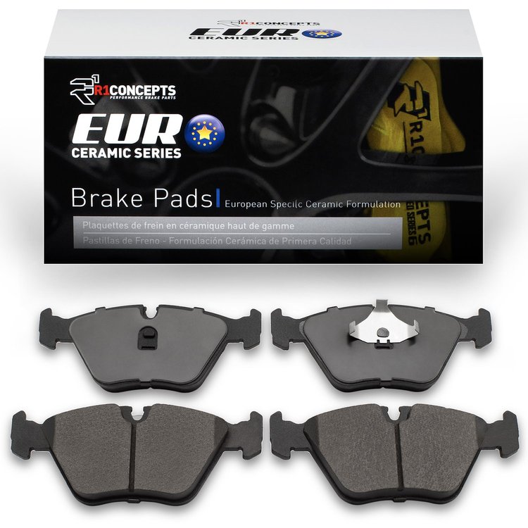 Euro Ceramic Brake Pads, 1989-2006 Fits Multiple Makes/Models, Position: Front