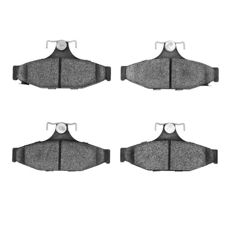 Euro Ceramic Brake Pads, 1985-1997 GM, Position: Rear