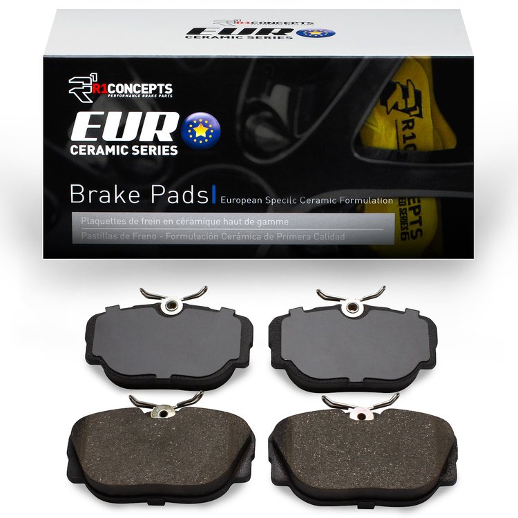 Euro Ceramic Brake Pads, 1983-2004 Fits Multiple Makes/Models, Position: Front & Rear