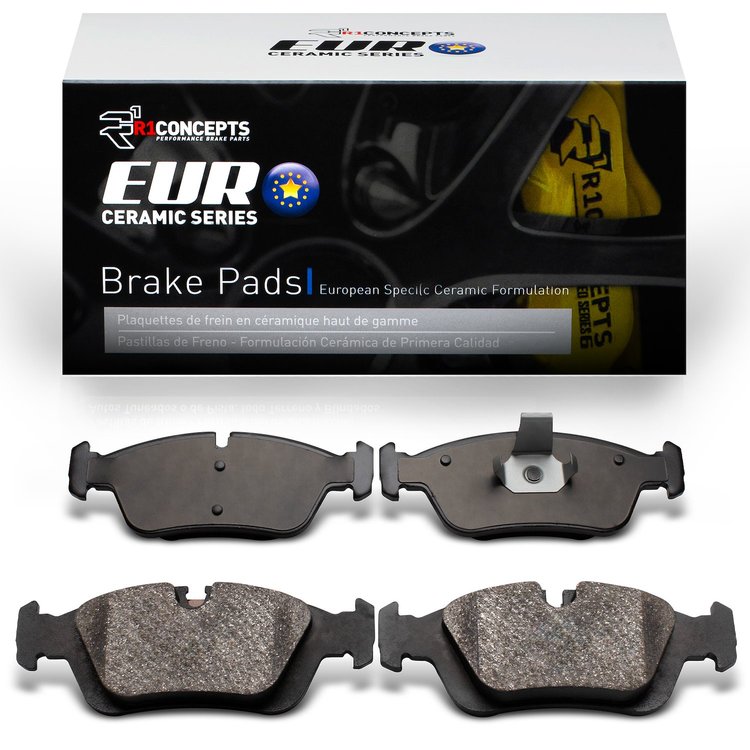 Euro Ceramic Brake Pads, 1991-2008 BMW, Position: Front