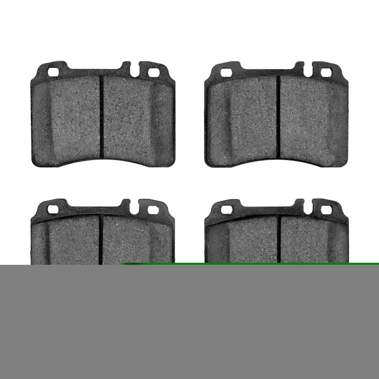 Euro Ceramic Brake Pads, 1990-2002 Fits Multiple Makes/Models, Position: Front