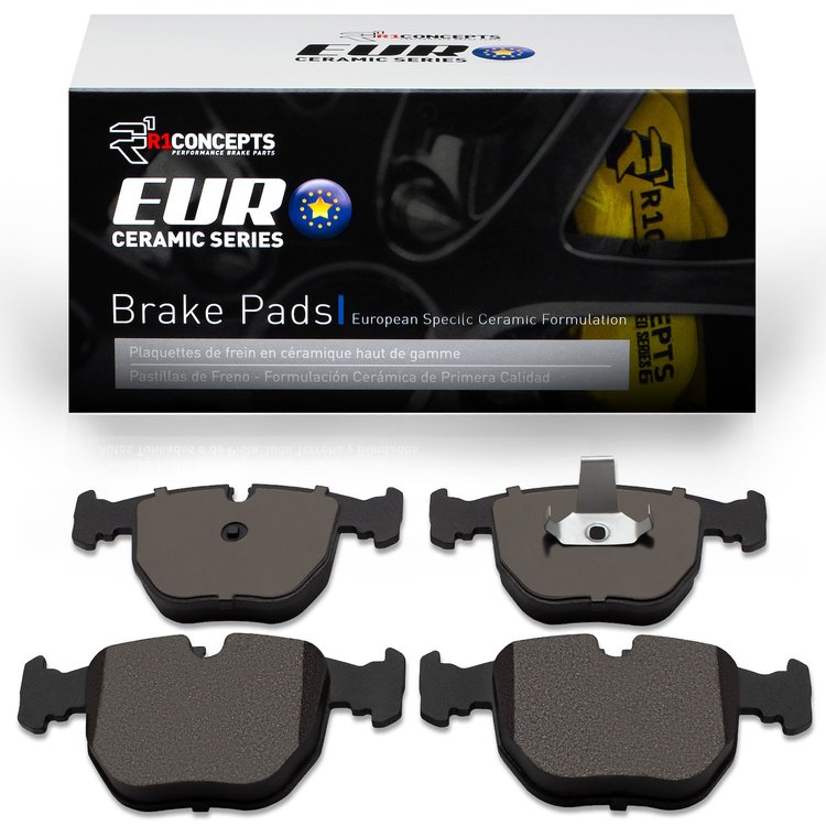 Euro Ceramic Brake Pads, 1995-2006 Fits Multiple Makes/Models, Position: Front