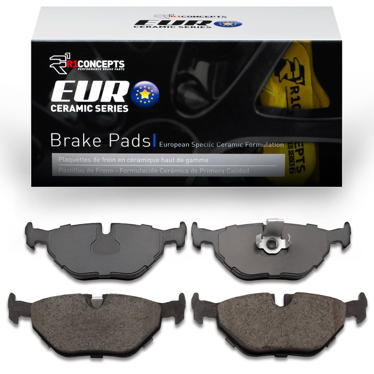Euro Ceramic Brake Pads, 1996-2003 BMW, Position: Rear