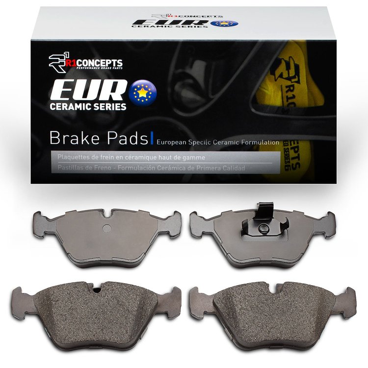 Euro Ceramic Brake Pads, 1996-2003 BMW, Position: Front