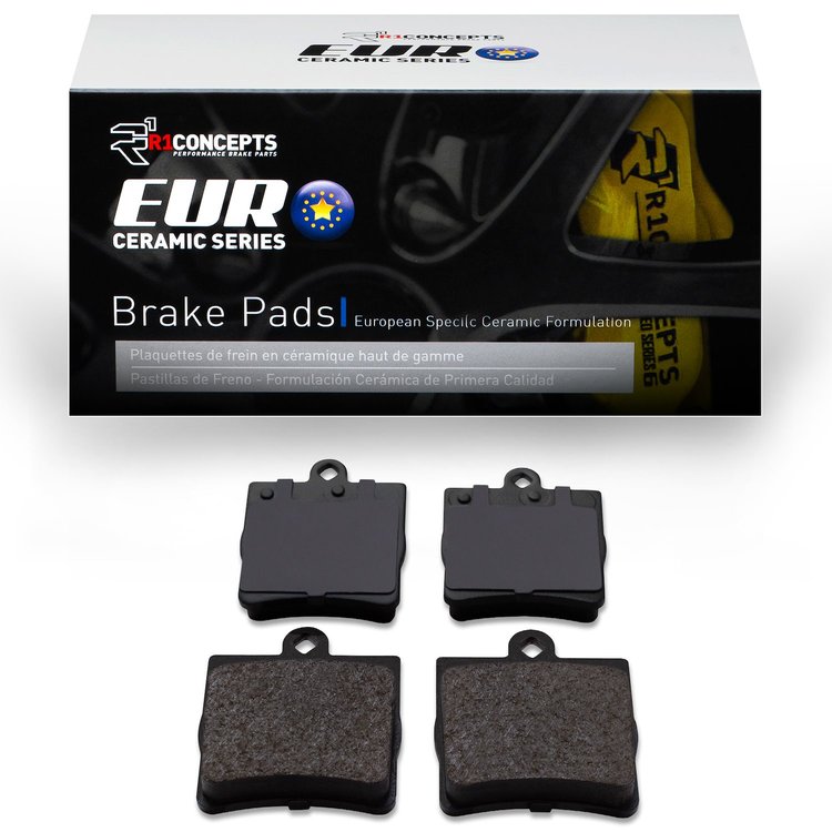 Euro Ceramic Brake Pads, 1996-2015 Fits Multiple Makes/Models, Position: Rear