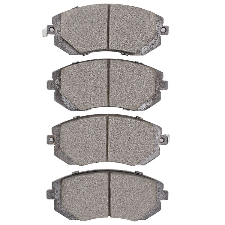 Euro Ceramic Brake Pads, 2002-2012 Fits Multiple Makes/Models, Position: Front