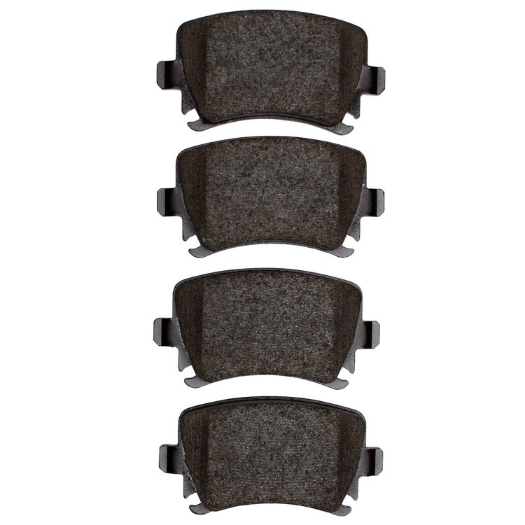 Euro Ceramic Brake Pads, 2000-2021 Audi/Porsche/Volkswagen, Position: Rear
