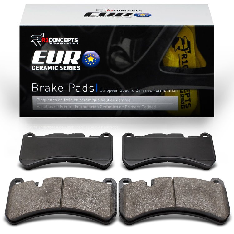 Euro Ceramic Brake Pads, 2005-2019 Fits Multiple Makes/Models, Position: Front