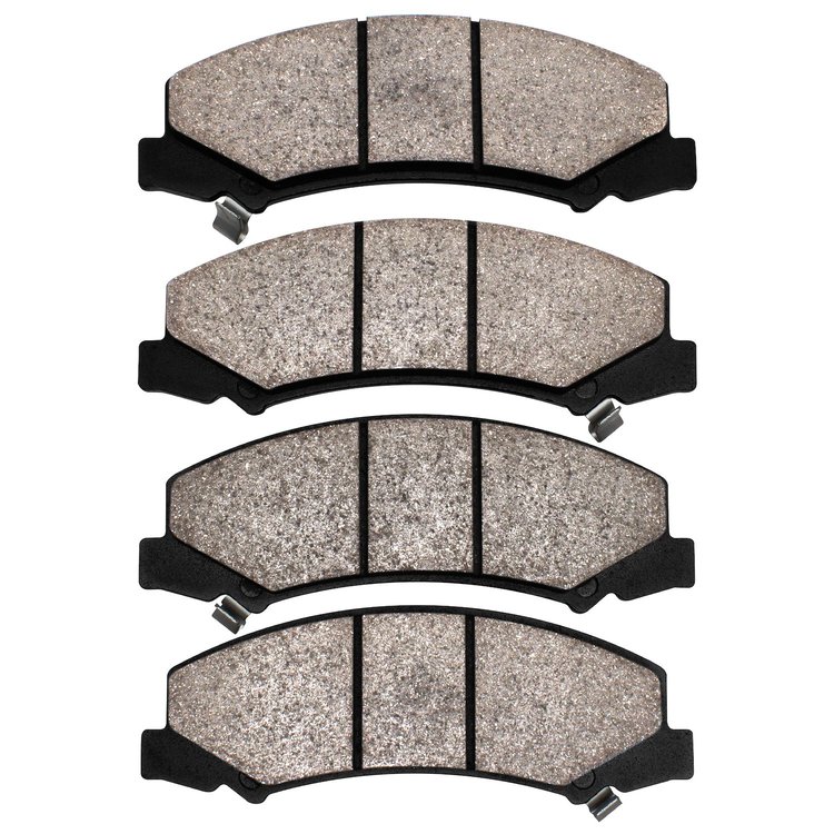 Euro Ceramic Brake Pads, 2006-2016 GM, Position: Front