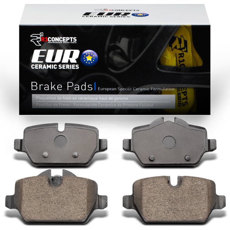Euro Ceramic Brake Pads, 2005-2016 Fits Multiple Makes/Models, Position: Rear