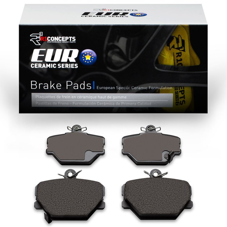 Euro Ceramic Brake Pads, 2005-2016 Smart, Position: Front