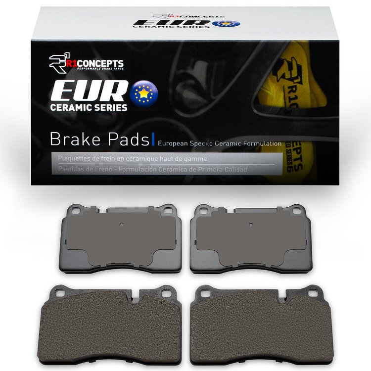 Euro Ceramic Brake Pads, 2006-2009 Land Rover, Position: Front