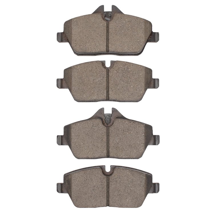 Euro Ceramic Brake Pads, Fits Select Fits Multiple Makes/Models, Position: Front
