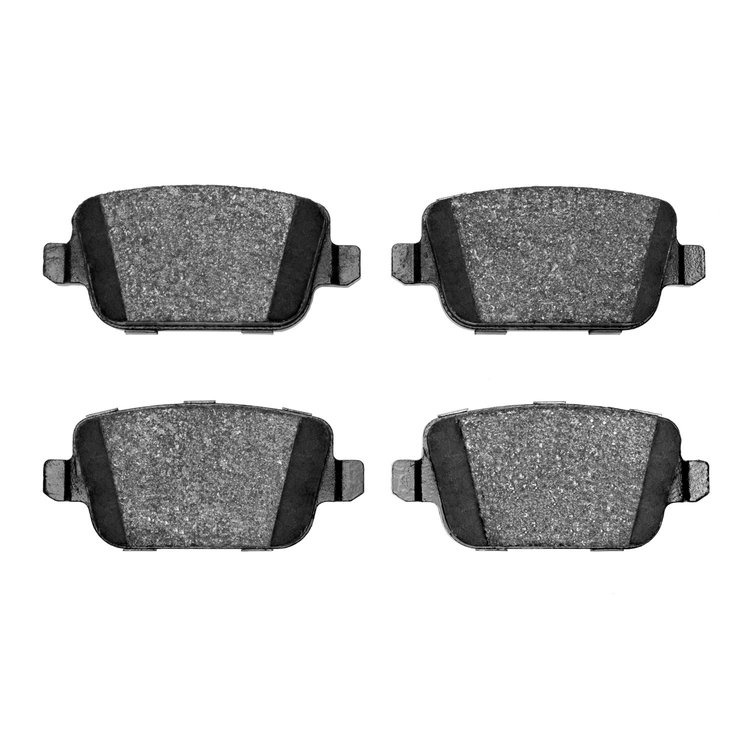 Euro Ceramic Brake Pads, 2007-2012 Fits Multiple Makes/Models, Position: Rear
