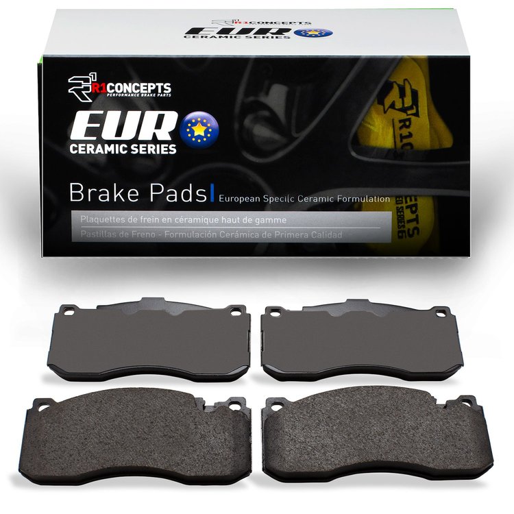 Euro Ceramic Brake Pads, 2006-2013 Fits Multiple Makes/Models, Position: Front