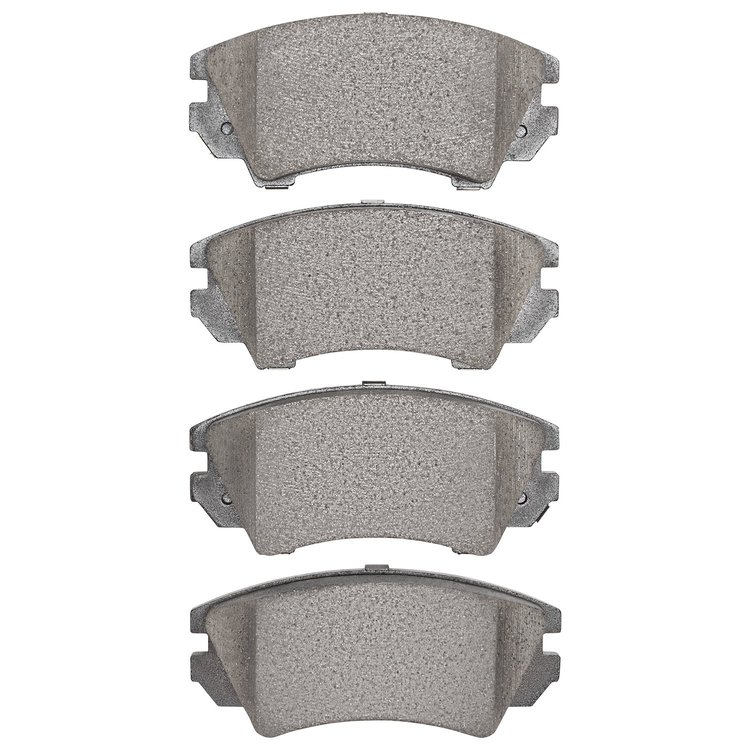 Euro Ceramic Brake Pads, 2010-2017 GM, Position: Front