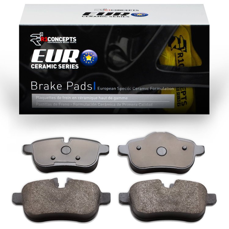 Euro Ceramic Brake Pads, 2009-2016 BMW, Position: Rear