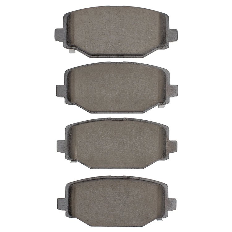 Euro Ceramic Brake Pads, 2012-2020 Fits Multiple Makes/Models, Position: Rear
