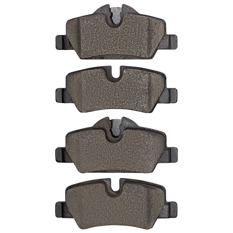 Euro Ceramic Brake Pads, Fits Select Mini, Position: Rear