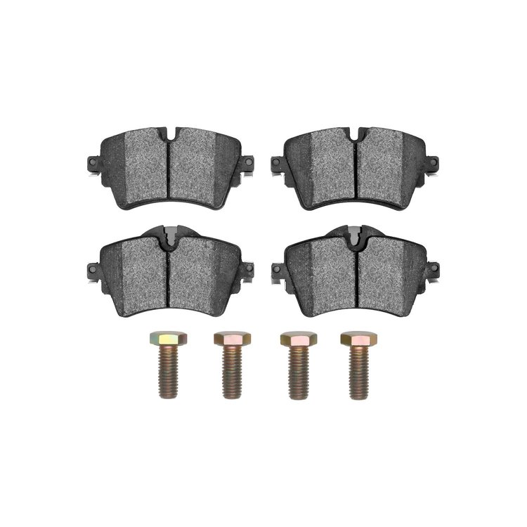 Euro Ceramic Brake Pads & Hardware Kit, 2014-2021 Mini, Position: Front