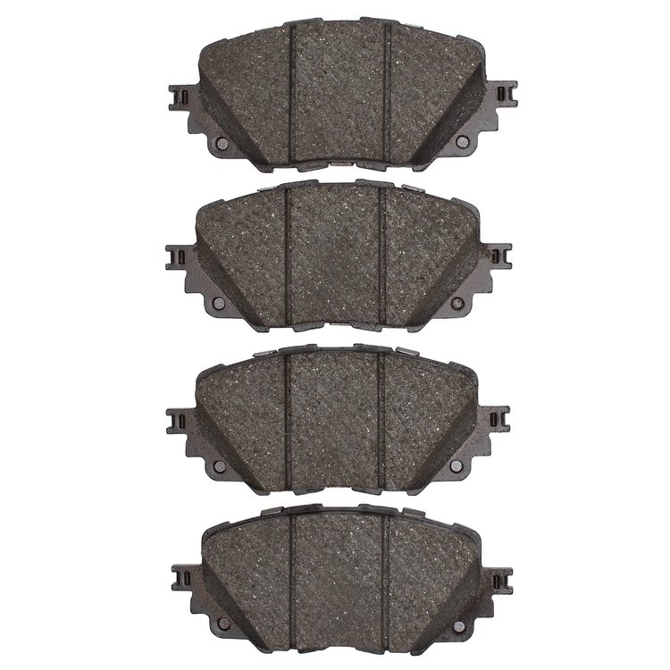 Euro Ceramic Brake Pads, Fits Select Fits Multiple Makes/Models, Position: Front
