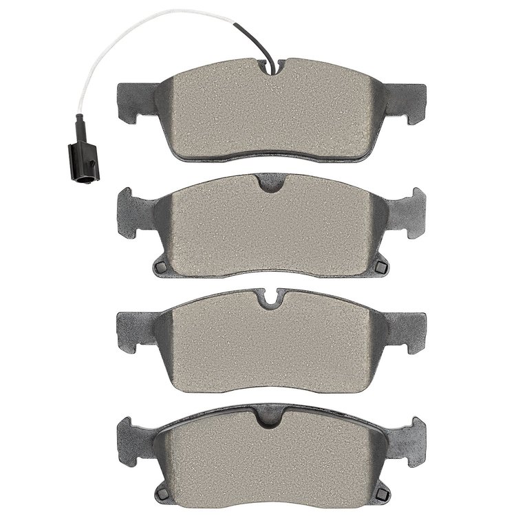Euro Ceramic Brake Pads, 2017-2020 Maserati, Position: Front