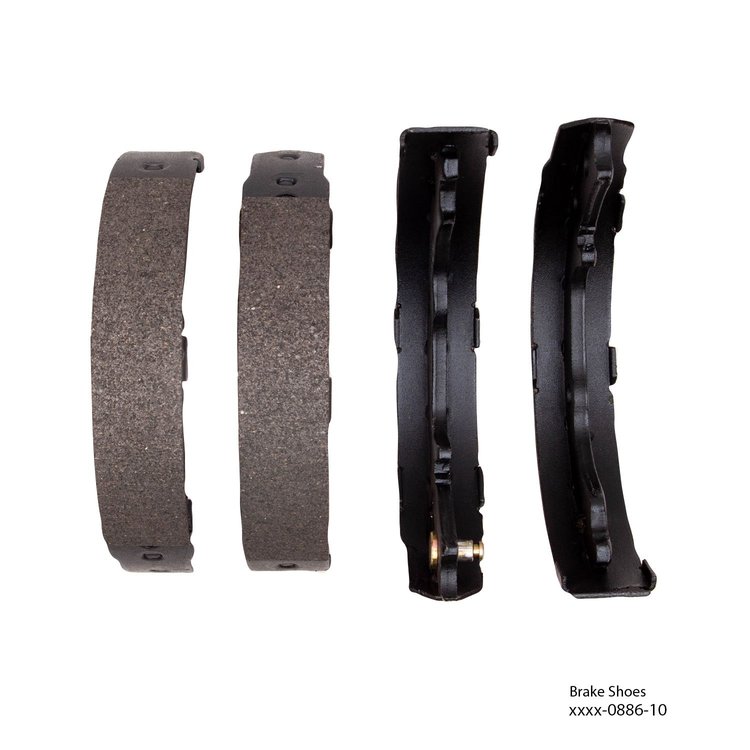 Premium Parking Shoes, 2007-2017 Fits Multiple Makes/Models, Position: Parking