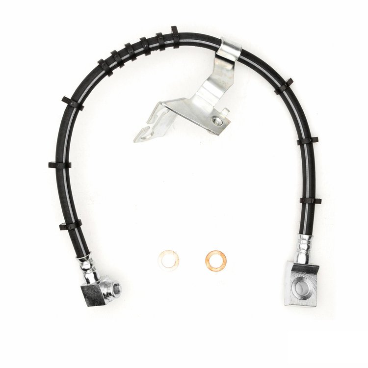 Brake Hose, 1988-1990 Mopar, Position: Front Left