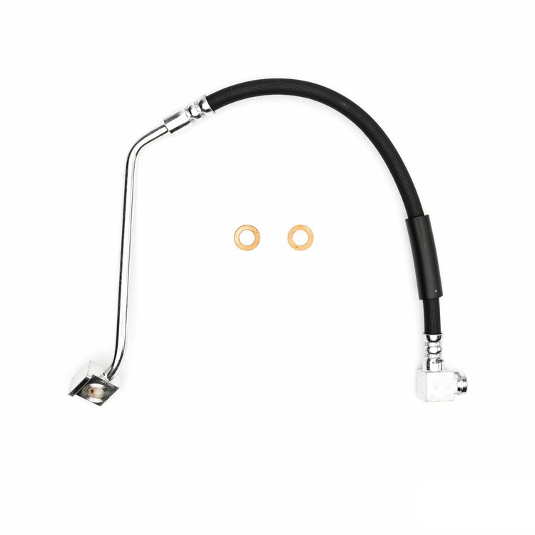 Brake Hose, 1988-1990 Mopar, Position: Front Left