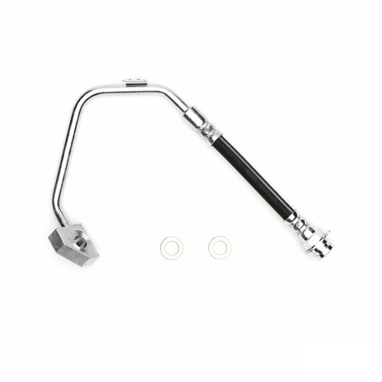 Brake Hose, 1984-1989 GM, Position: Rear Left