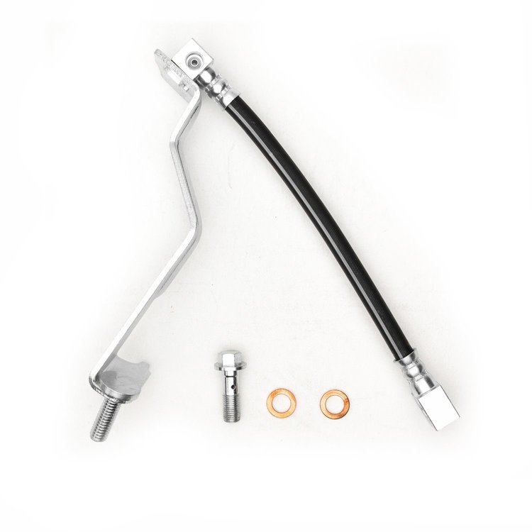 Brake Hose, 1986-1998 Ford/Lincoln/Mercury/Mazda, Position: Rear & Rear Upper