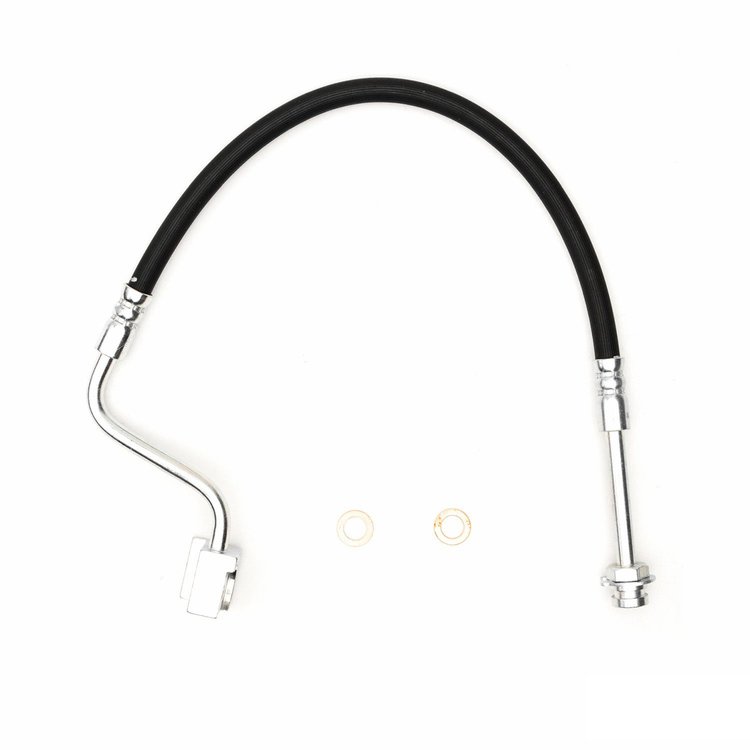 Brake Hose, 1984-1991 Ford/Lincoln/Mercury/Mazda, Position: Front Left