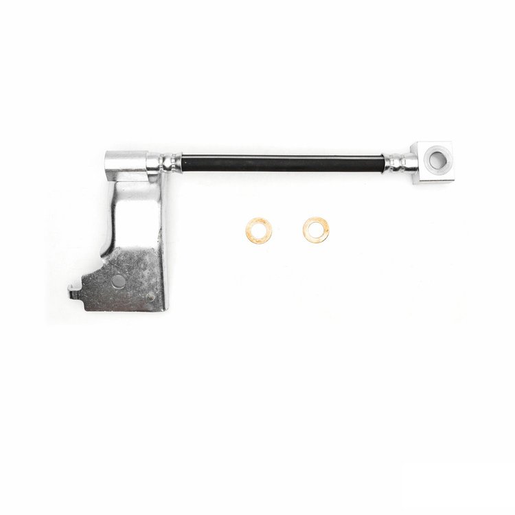 Brake Hose, 1985-1989 Ford/Lincoln/Mercury/Mazda, Position: Rear Right Lower