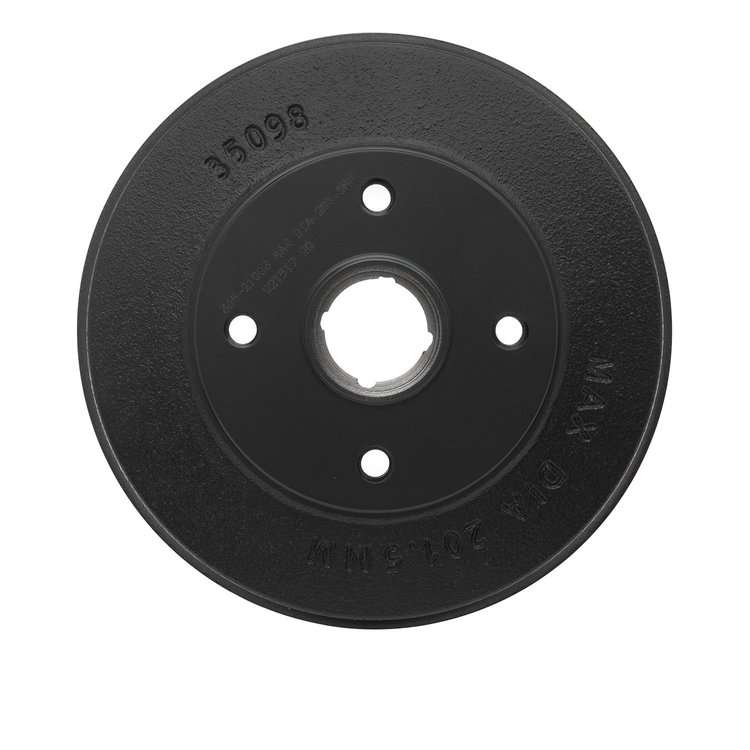 Brake Drum, 2001-2002 Kia/Hyundai/Genesis, Position: Rear